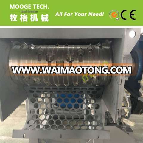 Strong plastic shredder single shaft