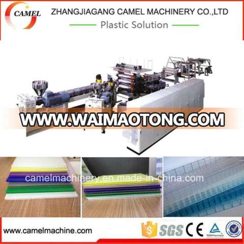 PP Hollow Board Extrusion Line PP Sheet Making Machine