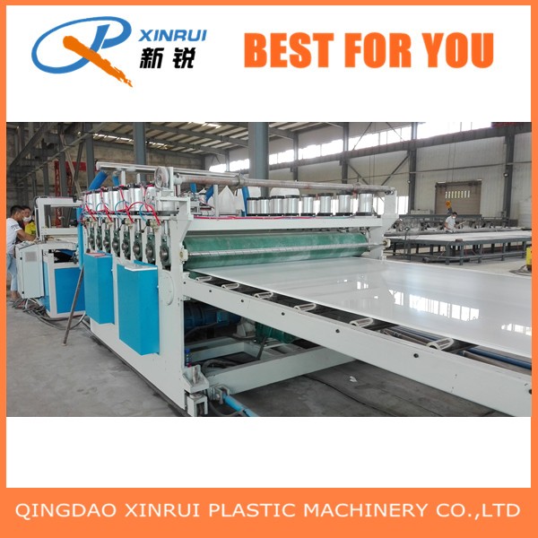 PVC Plastic Crust Foam Board Extruder Making Machine