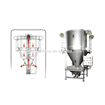 Vertical Plastic Granule Mixer Mixing Dryer Machine